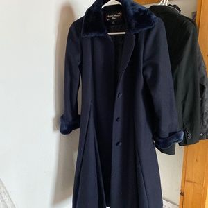 Gorgeous long black formal coat